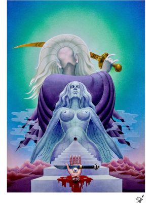 The King of the Swords Giclée Print Collector's Edition painted by Bob Haberfield