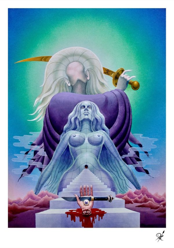 The King of the Swords Giclée Print Collector's Edition painted by Bob Haberfield