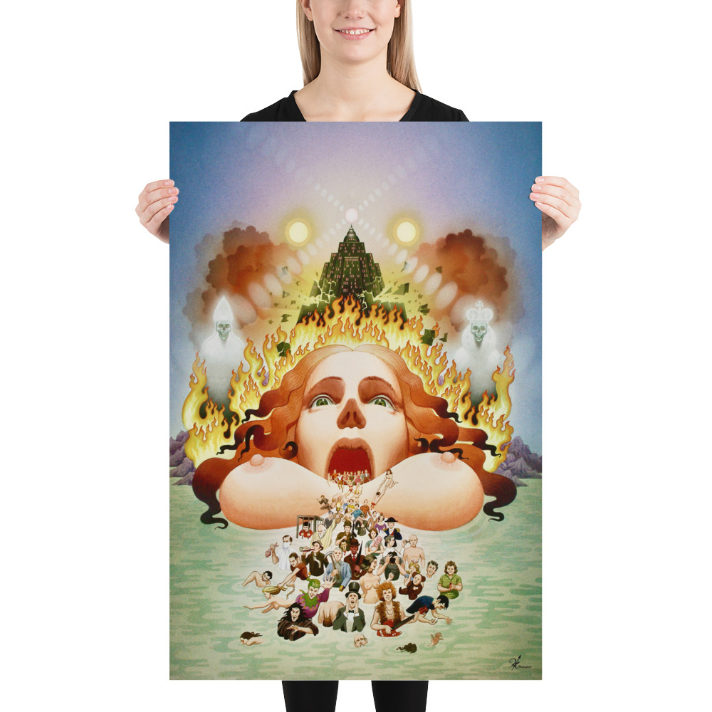 The Final Programme Poster 61cm X 91.5cm | Bob Haberfield - Artist