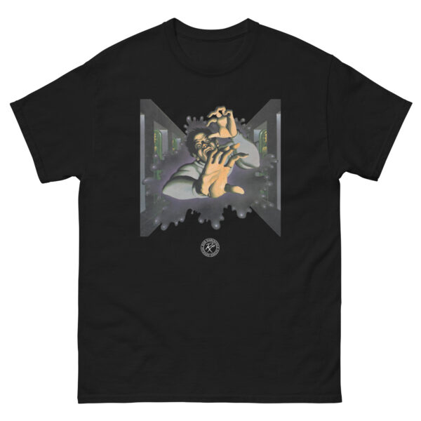 unisex-classic-tee-black-front-68b5f2ca95426.jpg The Black Corridor T-shirt