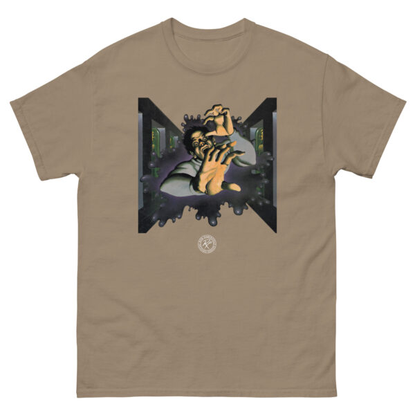unisex-classic-tee-brown-savana-front-68b5f2cab78d4.jpg The Black Corridor T-shirt