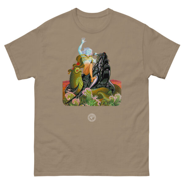 unisex-classic-tee-brown-savana-front-68c455b3c8504.jpg The Time Dweller T-shirt