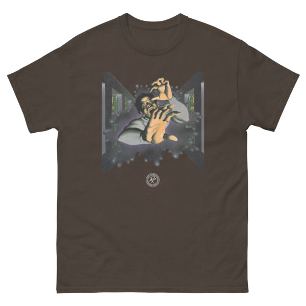 unisex-classic-tee-dark-chocolate-front-68b5f2ca980f3.jpg The Black Corridor T-shirt