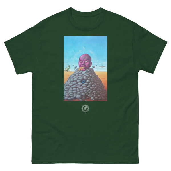 unisex-classic-tee-forest-green-front-68b5f04a02eb6.jpg The Philosophers Stone T-shirt