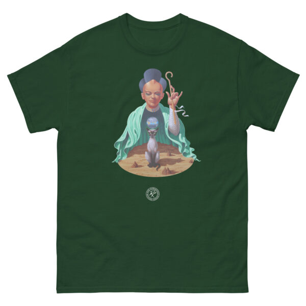 unisex-classic-tee-forest-green-front-68c083b28d9f7.jpg The Masks Of Time T-shirt
