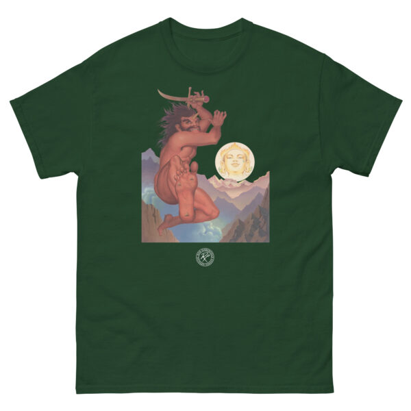 unisex-classic-tee-forest-green-front-68cf05bbb4291.jpg The Quest For Tanelorn T-Shirt
