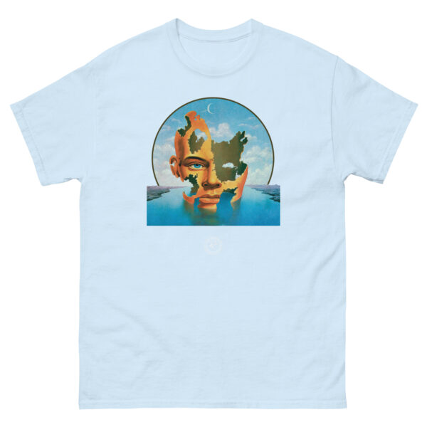 unisex-classic-tee-light-blue-front-68d15eb9852fd.jpg The Mind Parasites 3 retro T-shirt