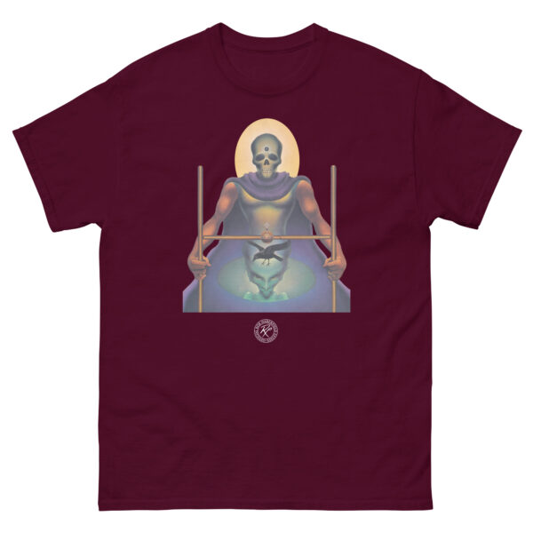 unisex-classic-tee-maroon-front-68cafd101e0e7.jpg The Jewel In The Skull 2 T-shirt