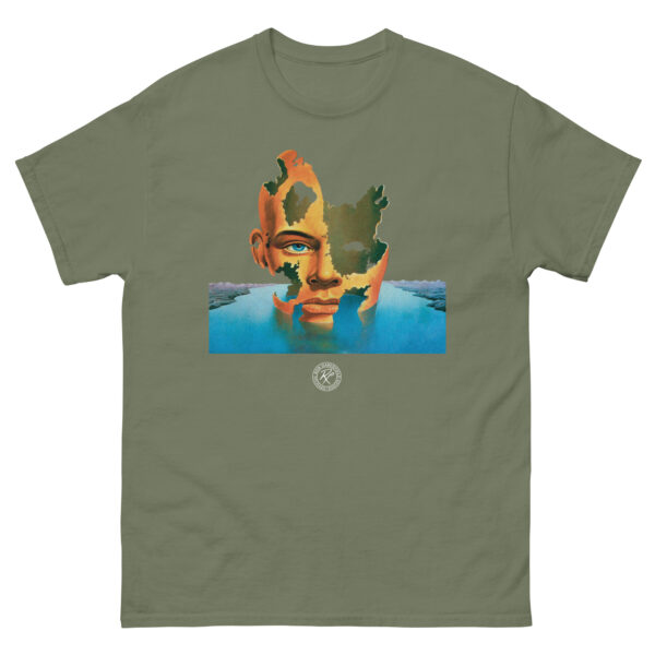 unisex-classic-tee-military-green-front-68cfcaf5680b2.jpg The Mind Parasites T-shirt