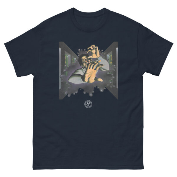 unisex-classic-tee-navy-front-68b5f2ca9648b.jpg The Black Corridor T-shirt