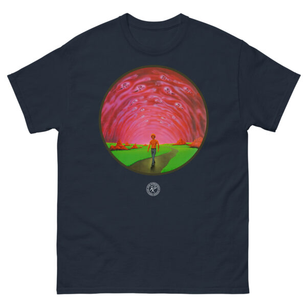 unisex-classic-tee-navy-front-68cda7b8d2a28.jpg The Blood Red Game T-Shirt