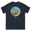 unisex-classic-tee-navy-front-68d0fd09d0314.jpg The Man In The Maze T-shirt