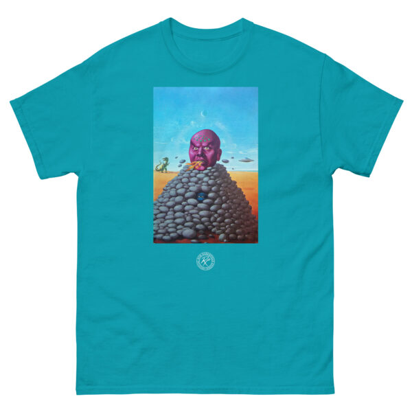 unisex-classic-tee-tropical-blue-front-68b5f04a23a74.jpg The Philosophers Stone T-shirt