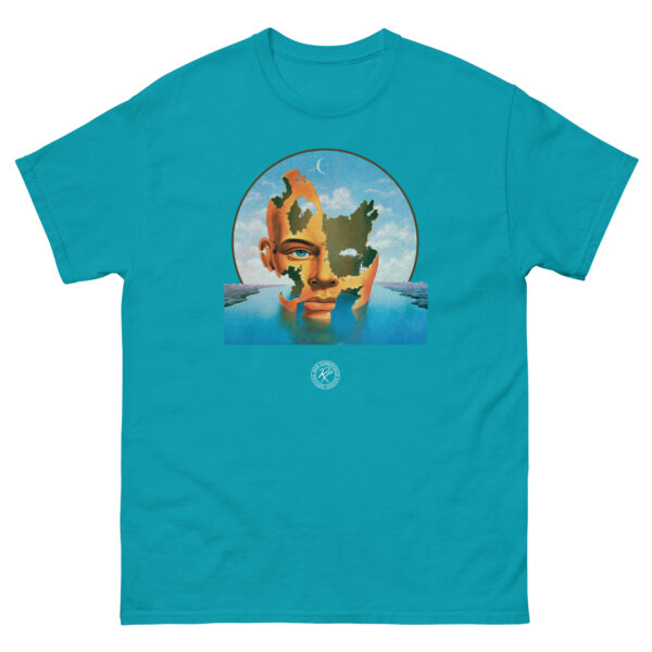 unisex-classic-tee-tropical-blue-front-68d15eb97a906.jpg The Mind Parasites 3 retro T-shirt