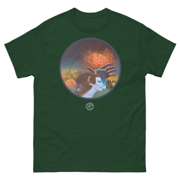 unisex-classic-tee-forest-green-front-68fd2283daac9.jpg Stargate T-shirt