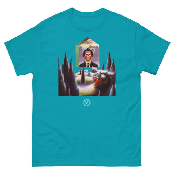 unisex-classic-tee-tropical-blue-front-68fd1ec088f3b.jpg The Lurking Fear T-shirt