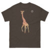 unisex-classic-tee-dark-chocolate-front-6914eabd3f80b.jpg Giraffe T-shirt