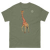 unisex-classic-tee-military-green-front-6914eabd52200.jpg Giraffe T-shirt