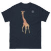unisex-classic-tee-navy-front-6914eabd38038.jpg Giraffe T-shirt