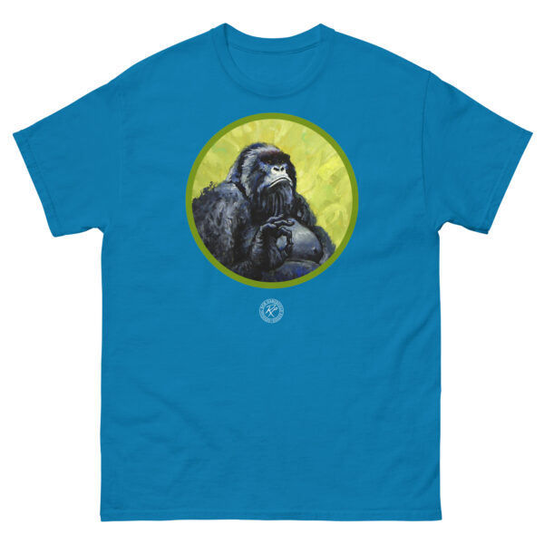 unisex-classic-tee-sapphire-front-6914e9ca28946.jpg Bhuta T-shirt