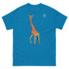 unisex-classic-tee-sapphire-front-6914eabd47617.jpg Giraffe T-shirt